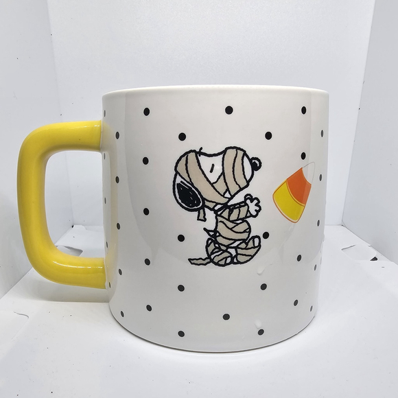 Peanuts Snoopy Halloween Coffee Mug Dish Washer Safe May Get Hot In Microwave - Picture 2 of 4